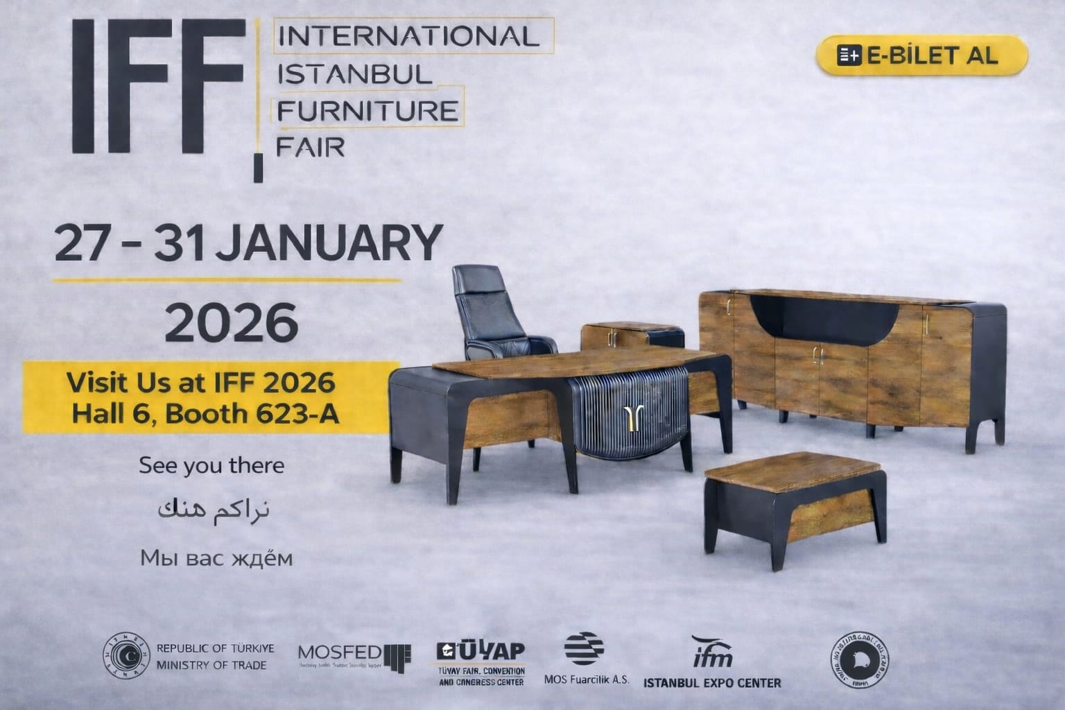 IFF International Istanbul Furniture Fair 2026