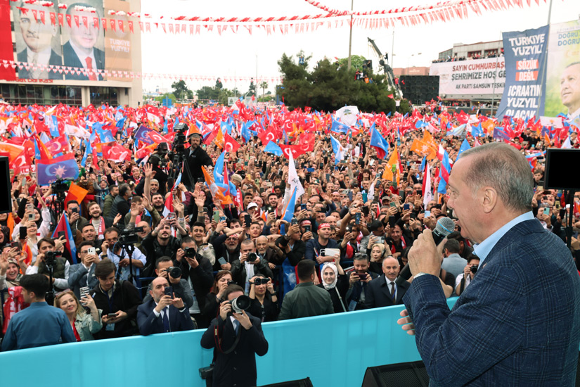 BÜYÜK SAMSUN MİTİNGİ BUGÜN !