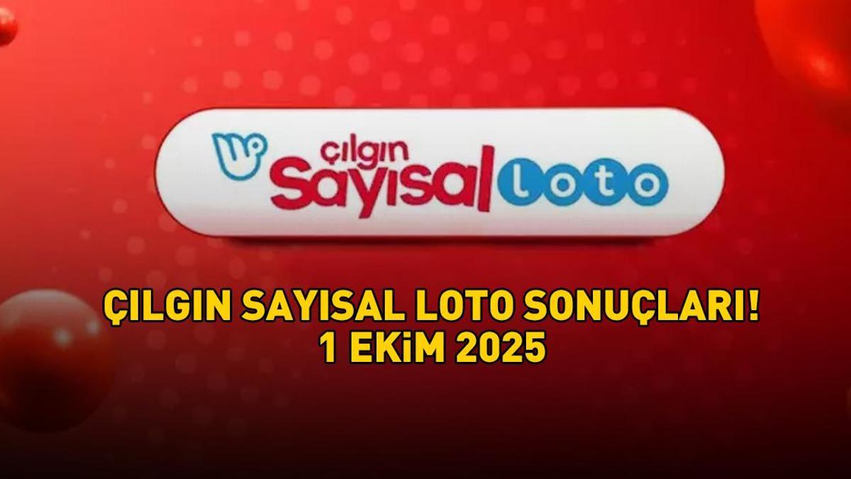 21:36SON DAKİKA: ÇILGIN SAYISAL LOTO SONUÇLARI 1 EKİM 2025 | Büyük ikramiye 216.392.319 TL! Çılgın Sayısal Loto sonuçları nasıl öğrenilir?