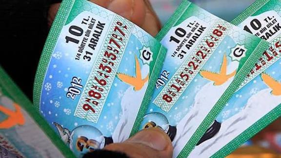 BÜYÜK IKRAMIYE ÇEYREK BILETE ISABET ETTI !