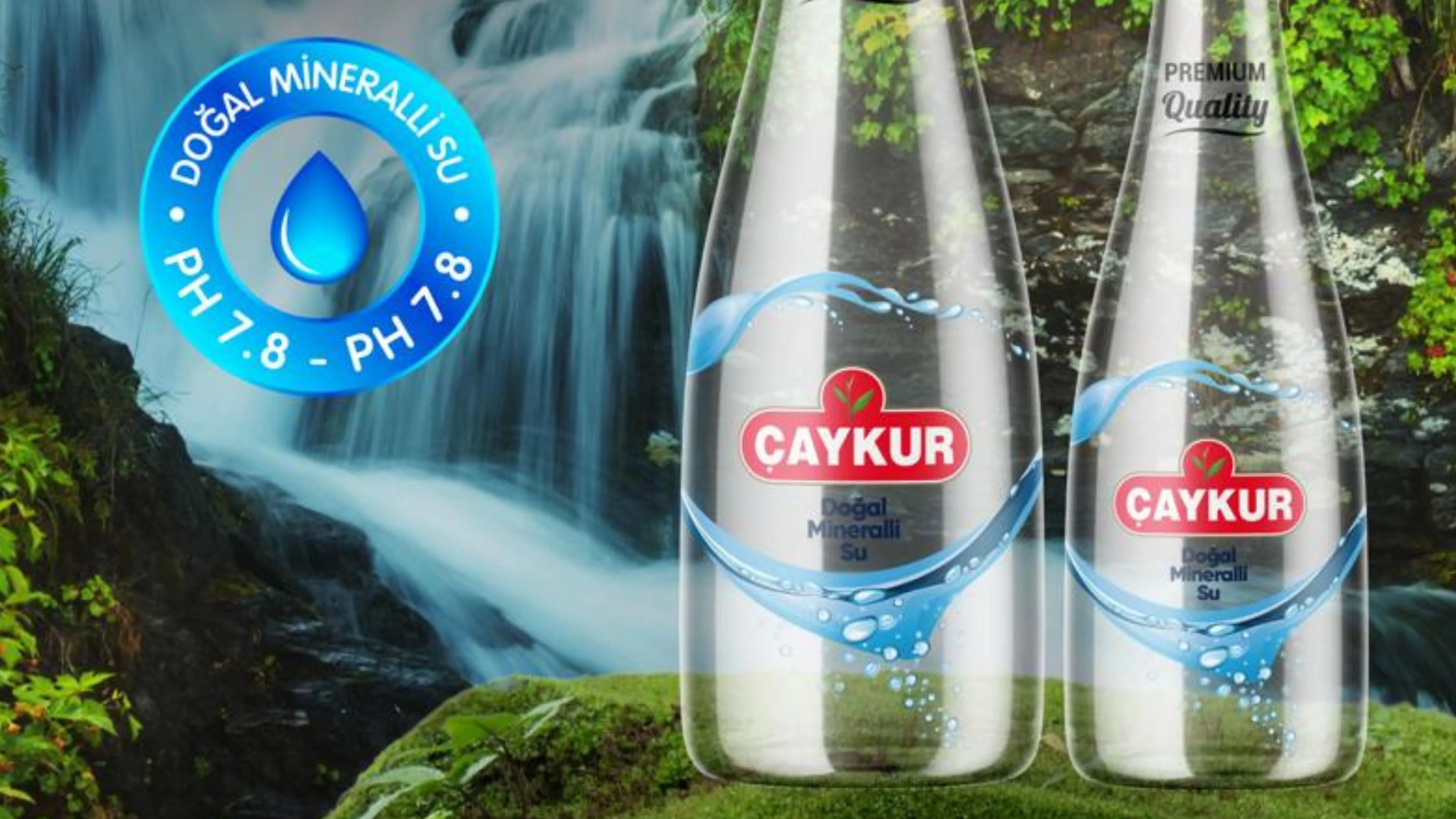 ÇAYKUR’dan Cam Şişe ve Pet Bardak Su Hamlesi