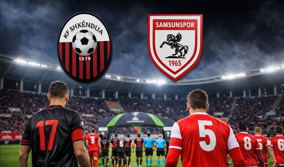 Samsunspor, Konferans Ligi’nde Shkendija Deplasmanında