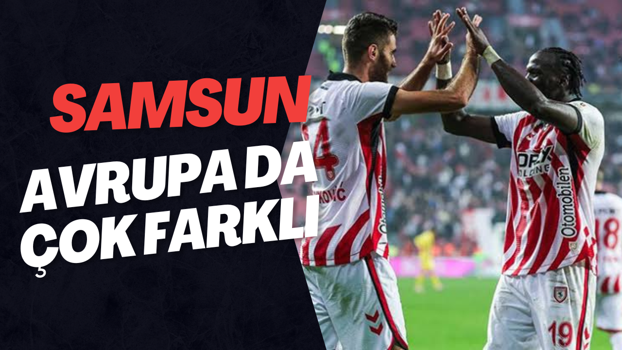 SAMSUNSPOR AVRUPA DA ESMEYE DEVAM EDIYOR