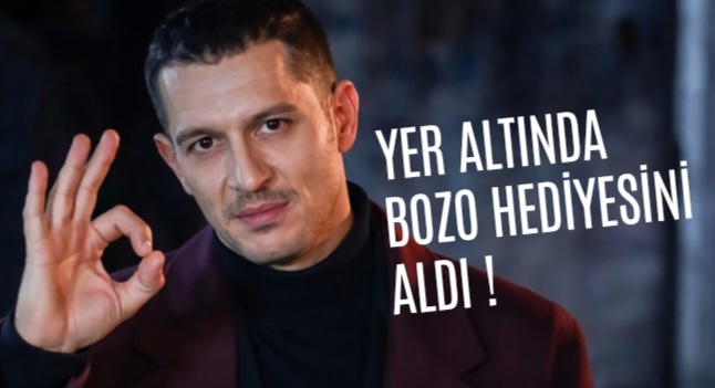 BOZO HEDİYESİNİ ALDI 